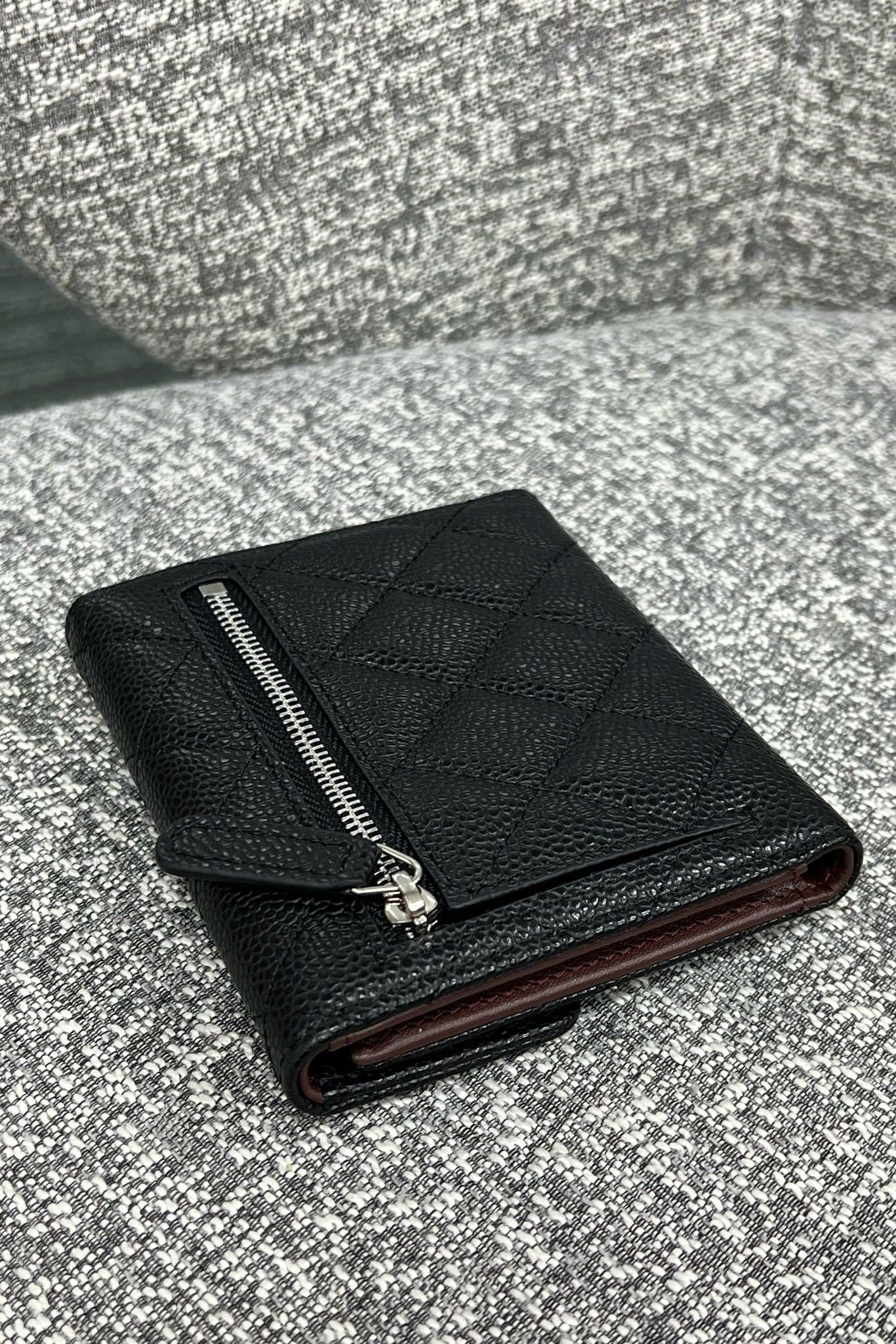 Classic Flap Wallet-Silver