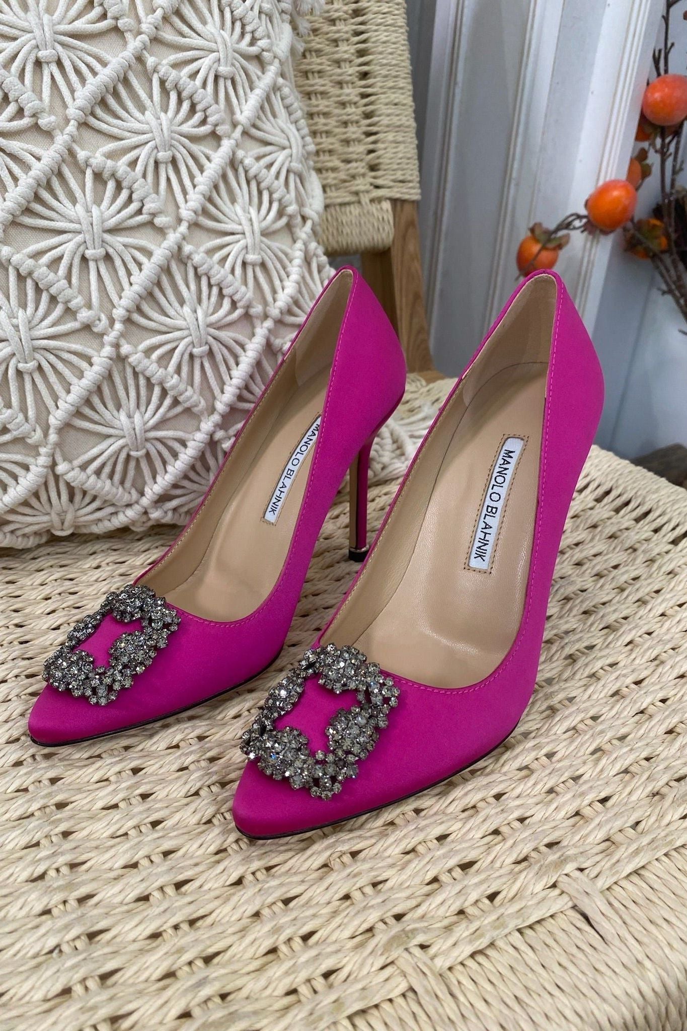 Satin Pumps