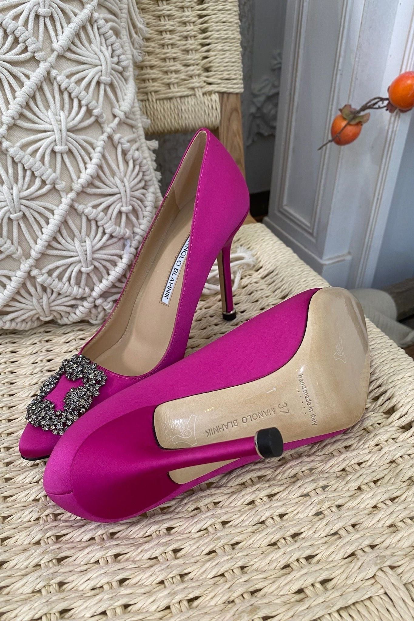 Satin Pumps