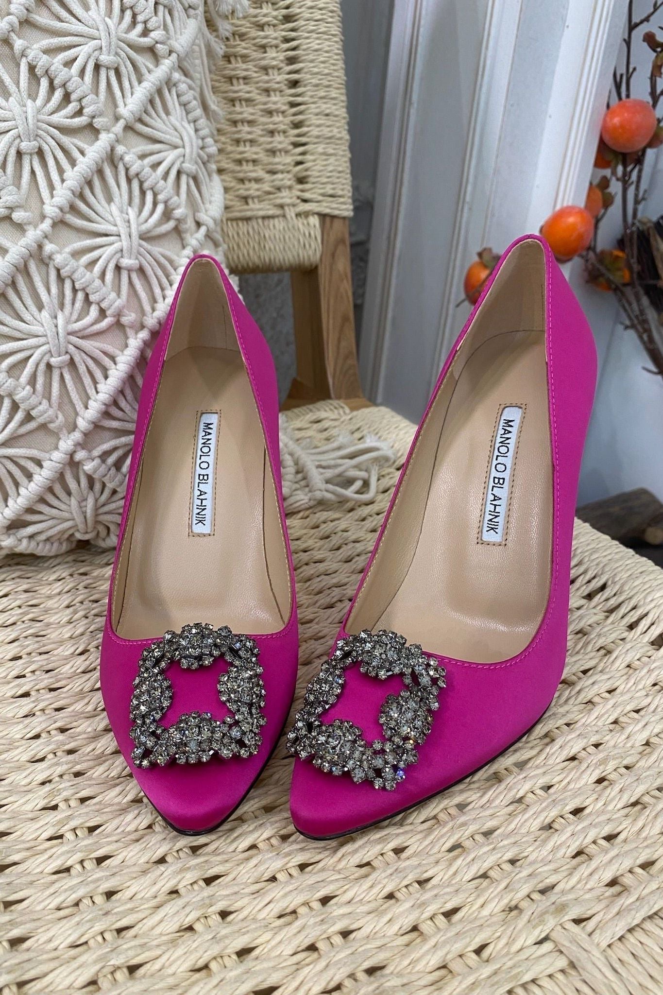 Satin Pumps