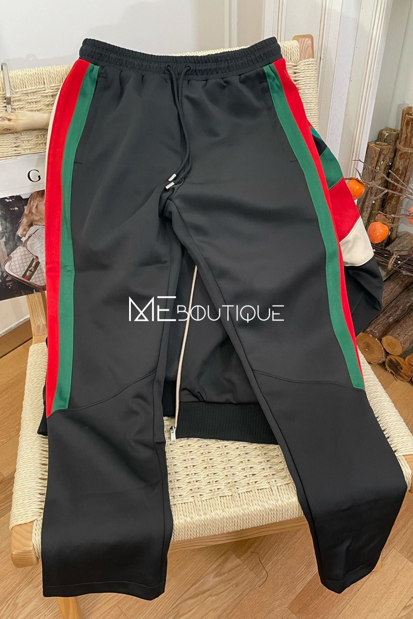 Straight-Leg Sweatpants