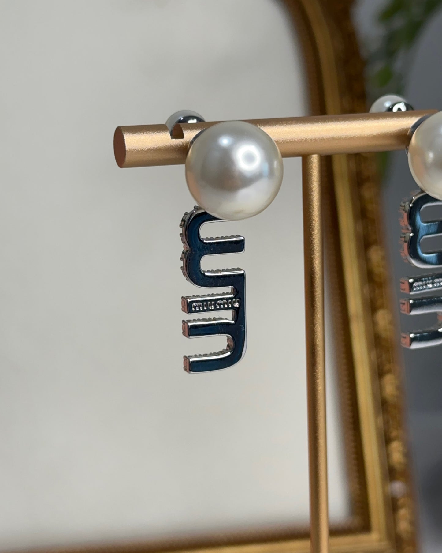 2426M-Metal Earrings