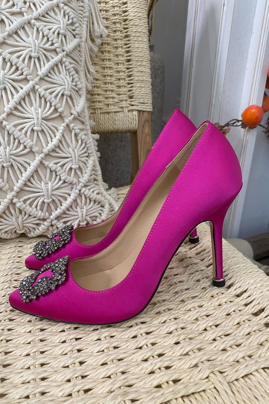 Satin Pumps