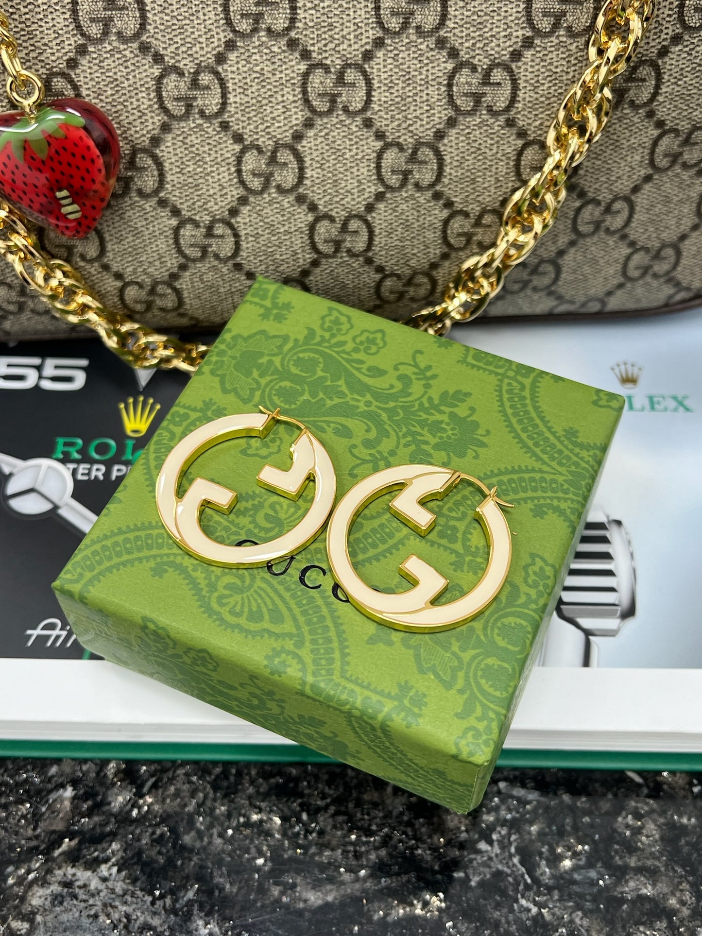 0626G-Blondie Earrings