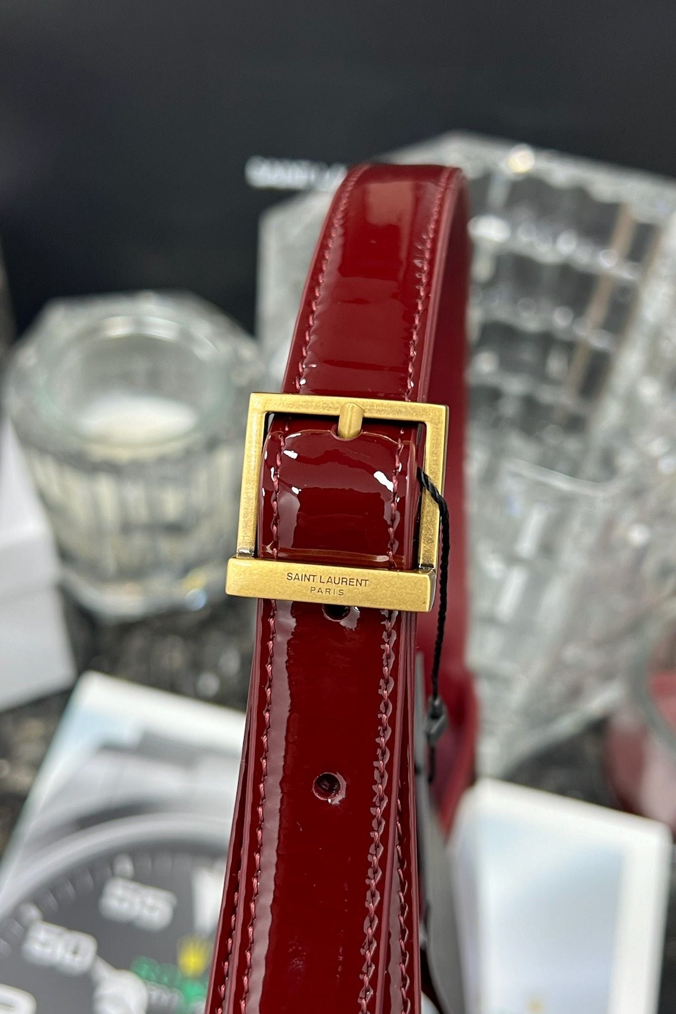 Red Wine Hobo Bag