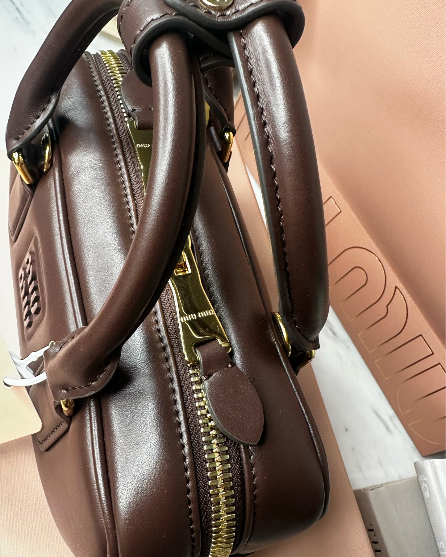 1426M-Coffee Brown Bag