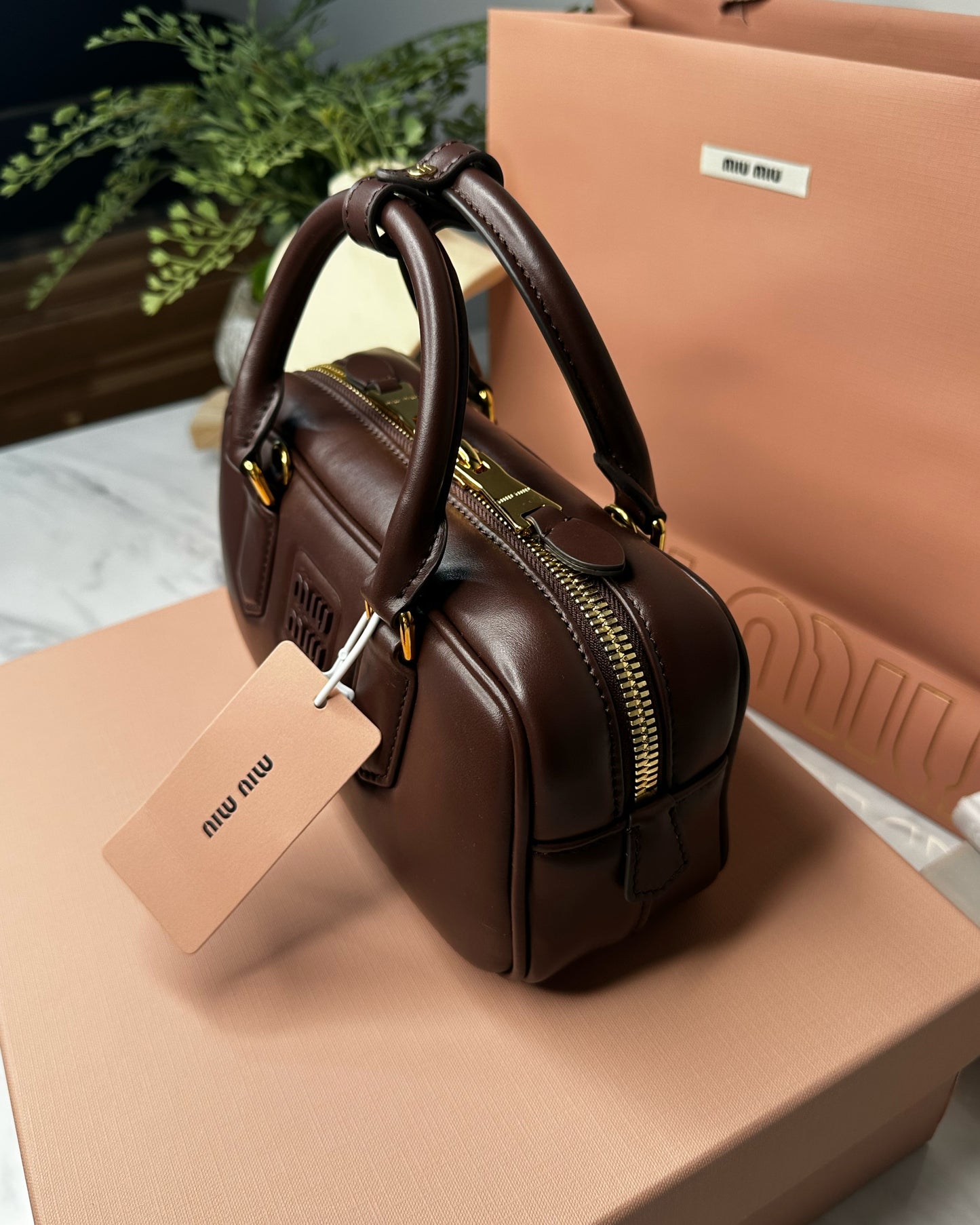 1426M-Coffee Brown Bag