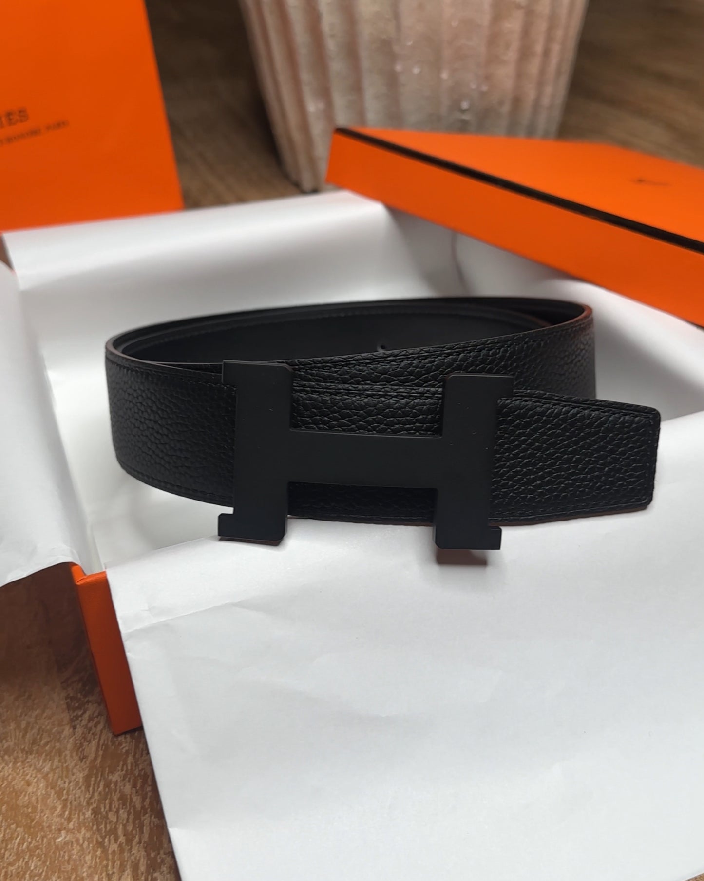 0226H-Men's reversible belt