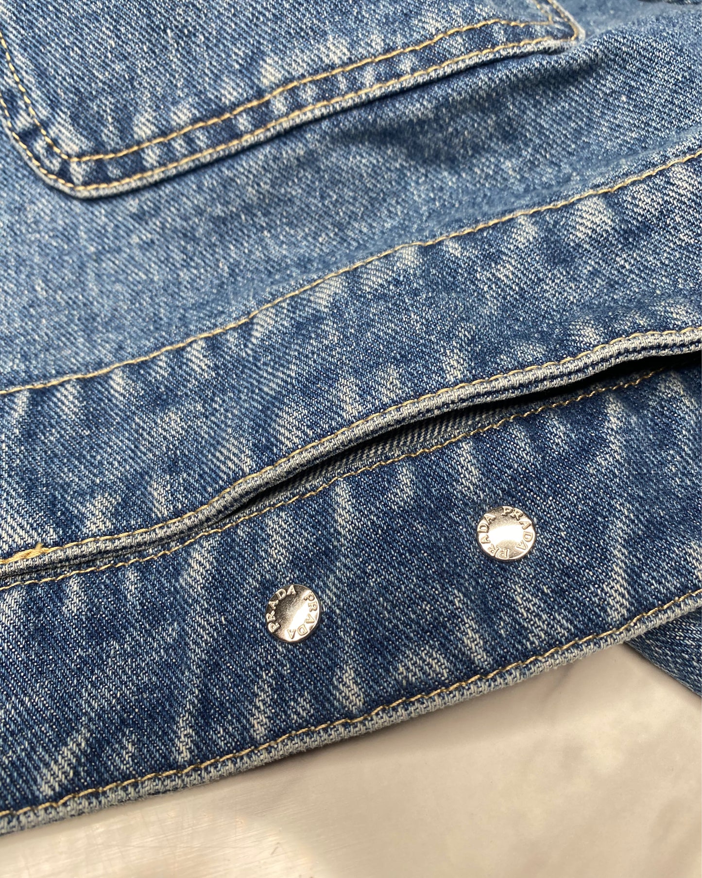 1326P-Cropped Denim Jacket