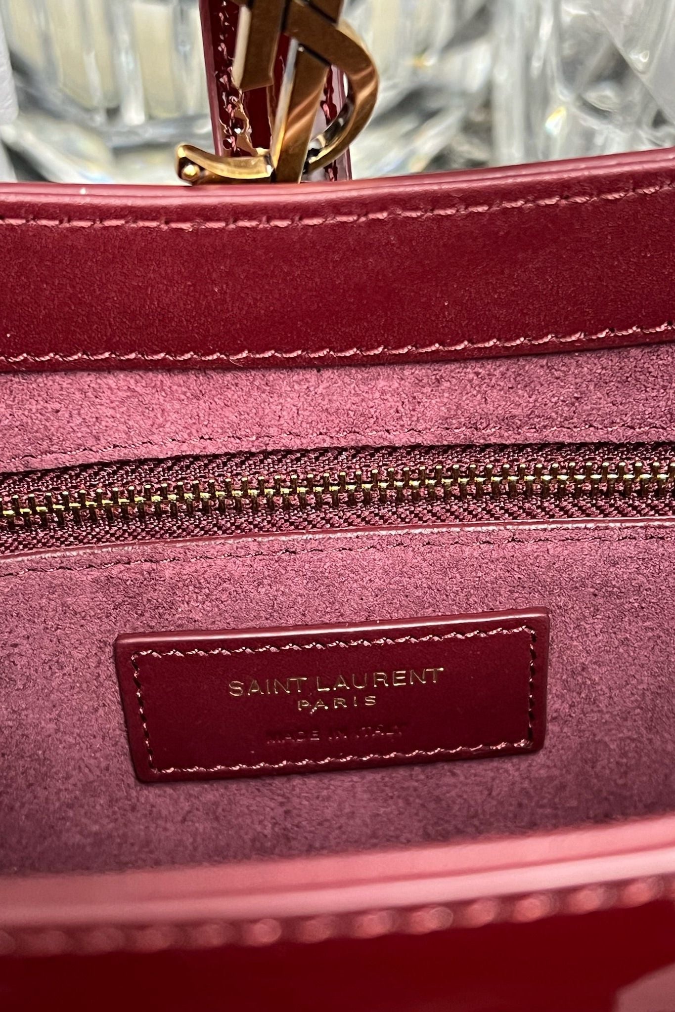 Red Wine Hobo Bag
