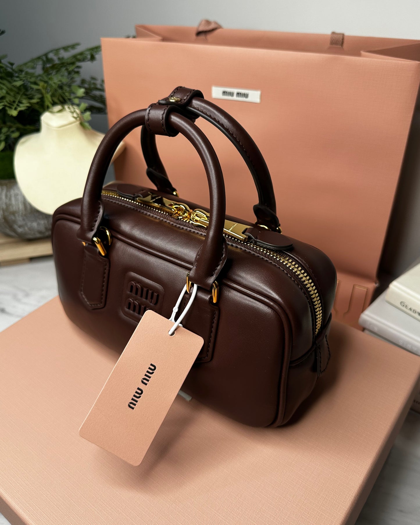 1426M-Coffee Brown Bag