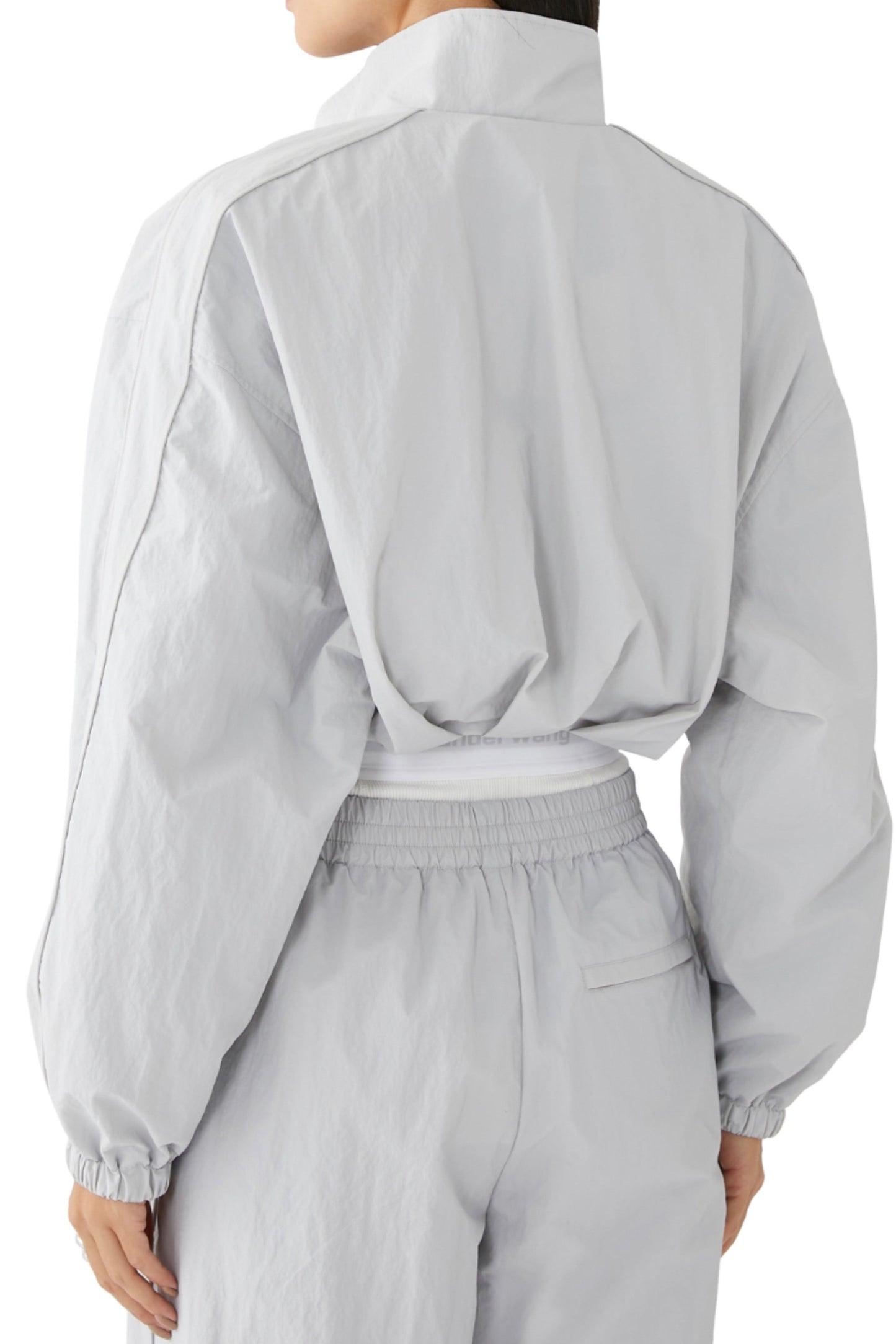 Gray Nylon Tracksuit