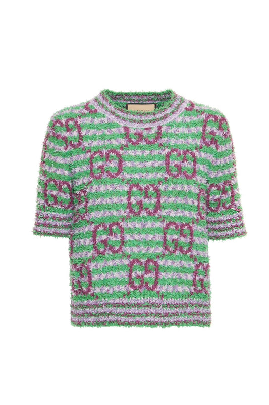 Green Knit Top