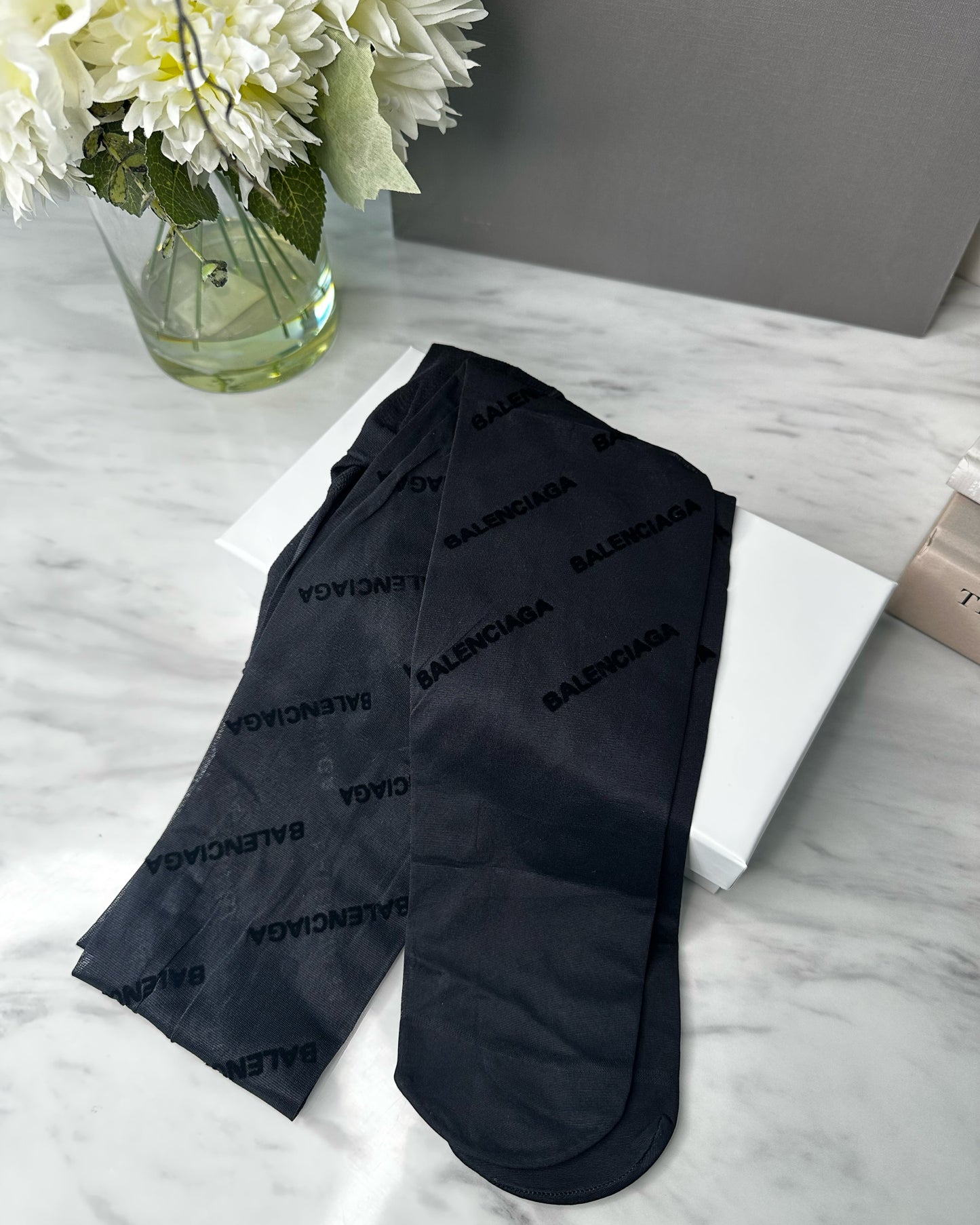 1226B-All Over Logo Tights