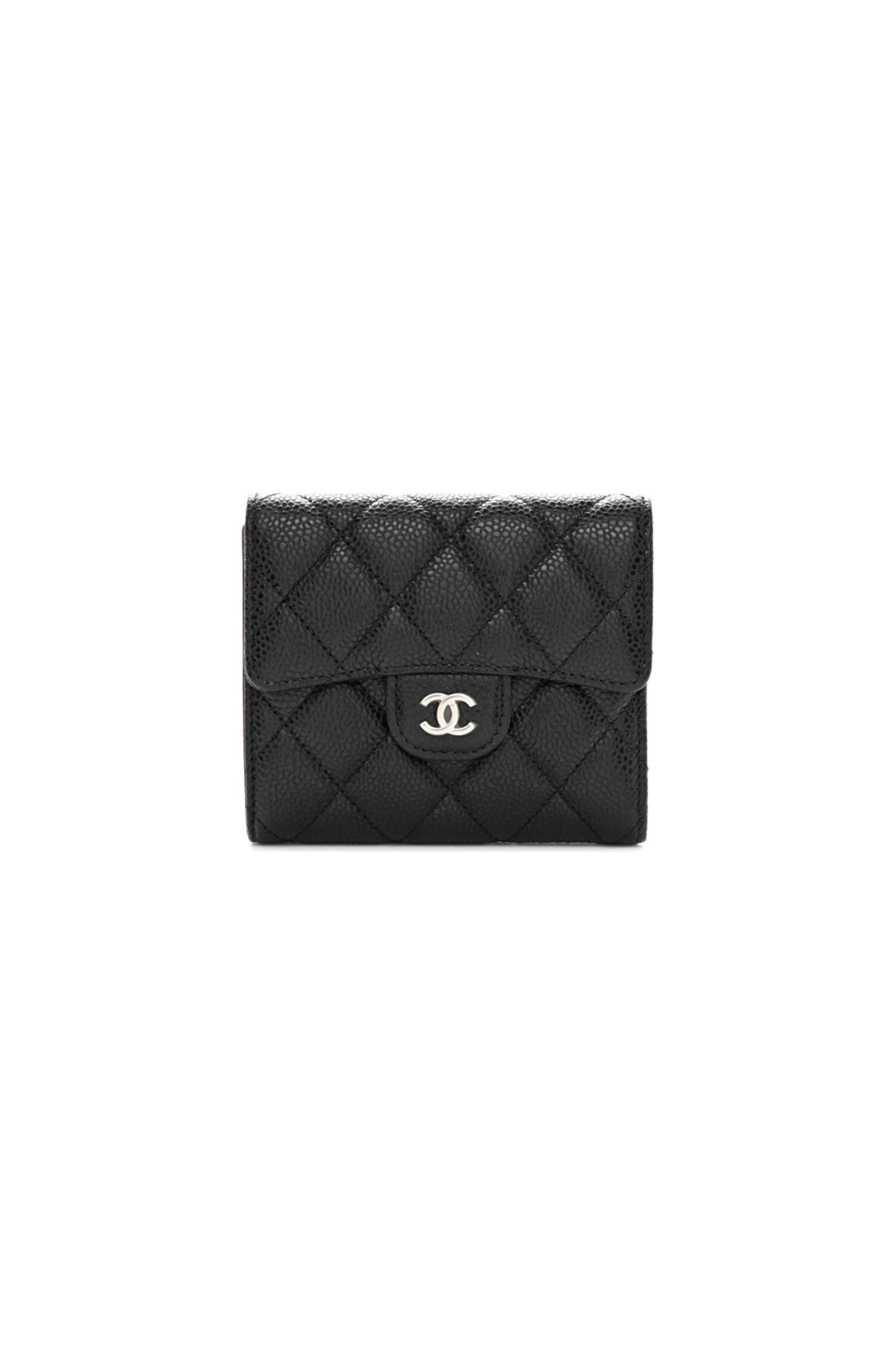 Classic Flap Wallet-Silver